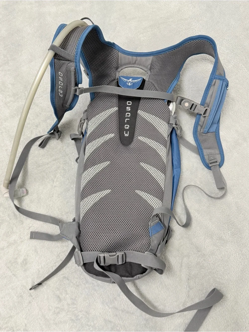 Osprey Viper 10 Hydration Backpack Blue Gray w/ Hydration Bladder